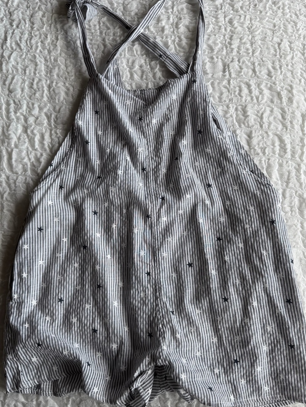 Storia Stars and Stripes Romper Size Medium - Picture 2 of 11